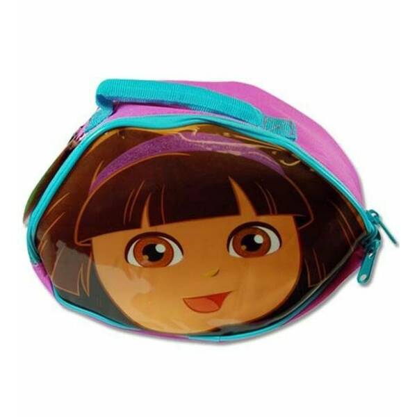 Dora the Explorer Shaped Cooler Bag with Zipper - 11cm x 18cm x 26cm