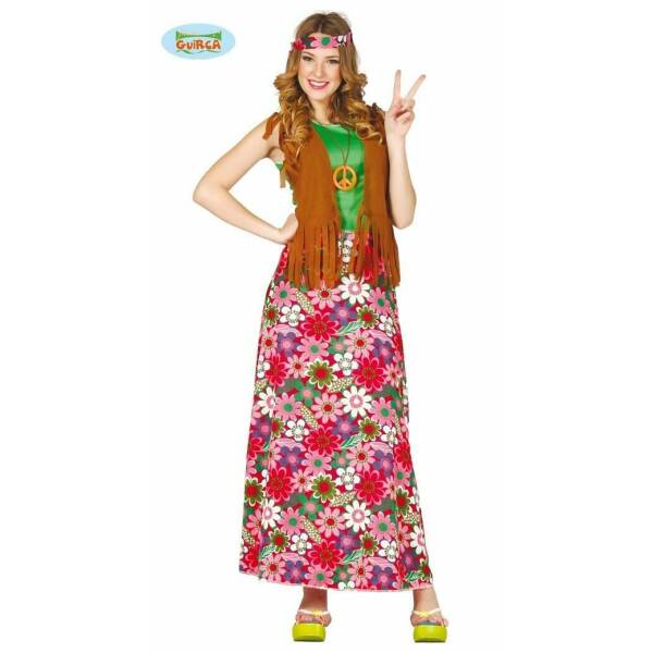 Happy Hippy Woman - Adult Size Large