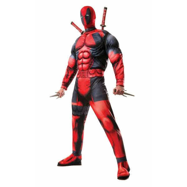 Official Deluxe Marvel Deadpool - Adult Size Extra Large