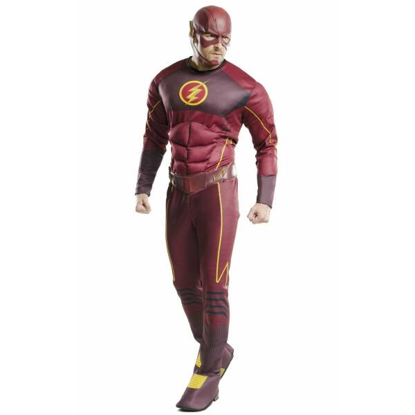 Official Deluxe The Flash DC Comics - Adult Size Large (STD)