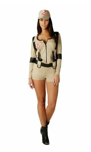 Official Ladies Ghostbuster Costume - Adult Size Small