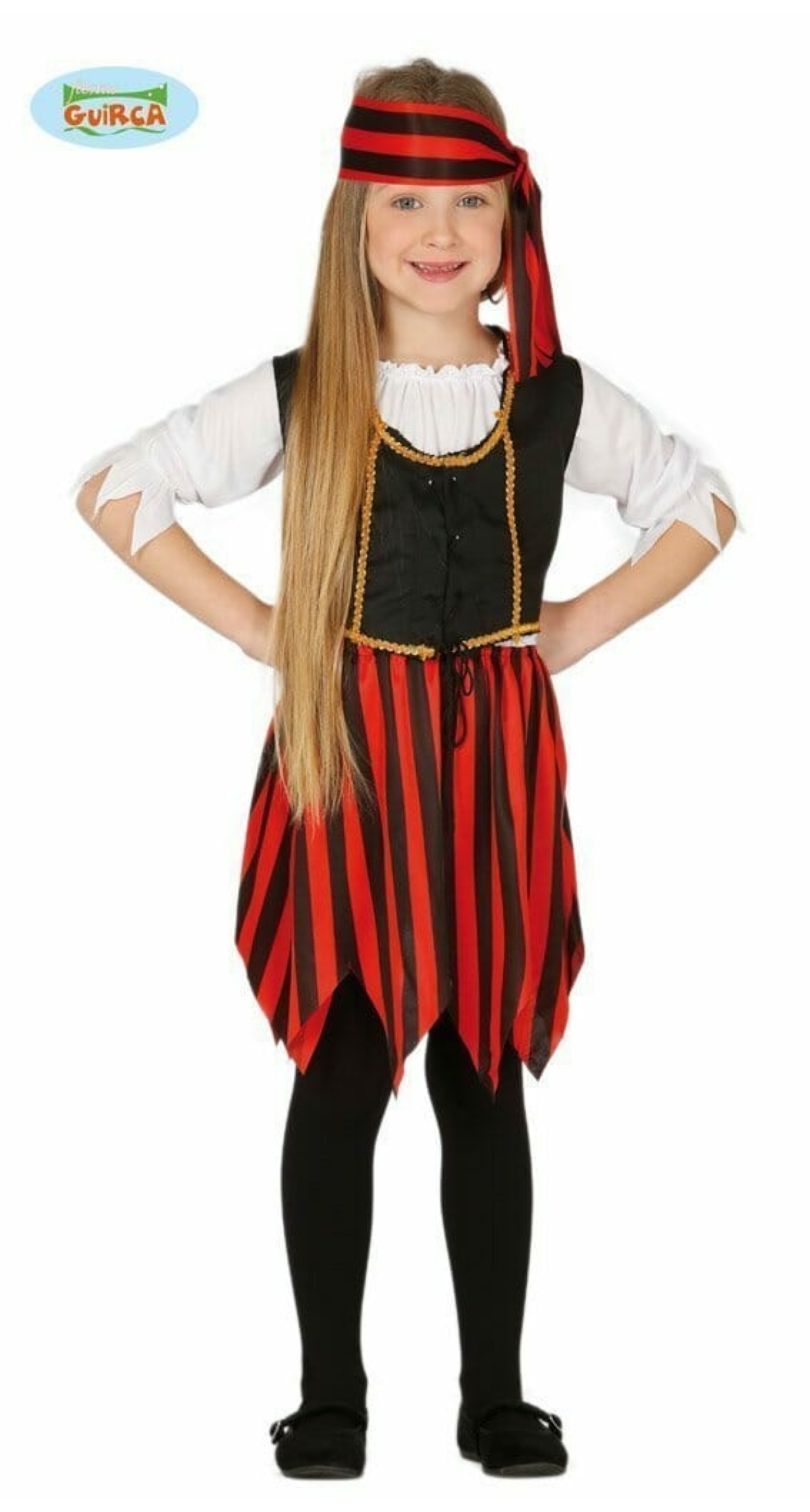 Corsair Pirate Girl (Corsaria) - Age 5 to 6 Years