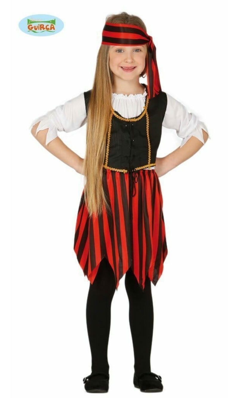 Corsair Pirate Girl (Corsaria) - Age 5 to 6 Years