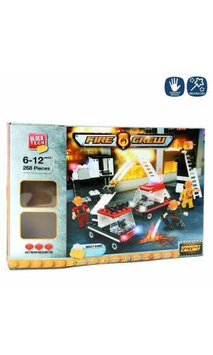 Construction Blocks Fire Brigade - 36cm x 25.50cm x 5cm
