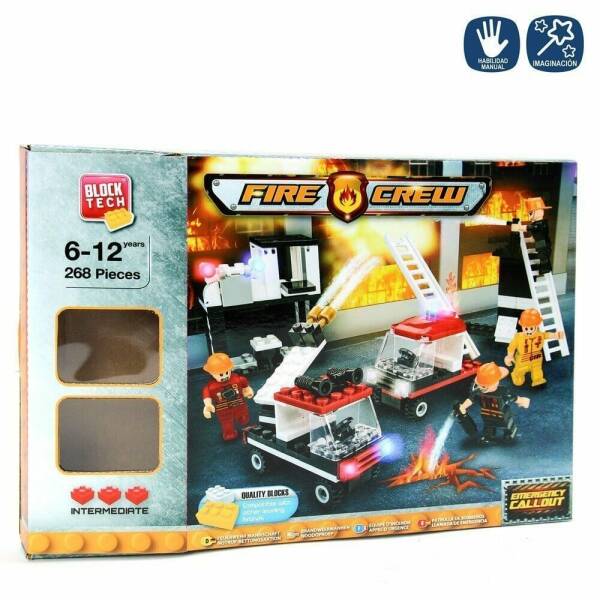 Construction Blocks Fire Brigade - 36cm x 25.50cm x 5cm