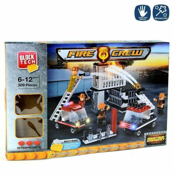 Construction Blocks Fire Brigade - 40cm x 28cm x 5cm
