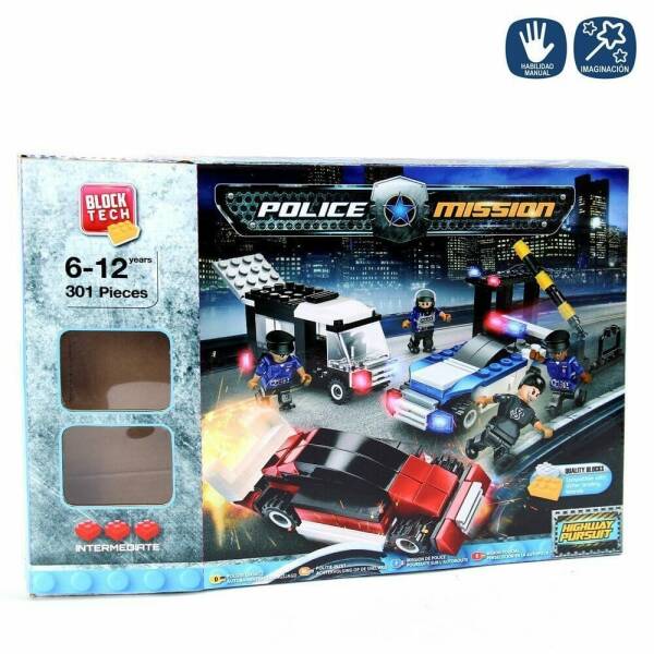 Construction Blocks Police - 36cm x 25.50cm x 5cm