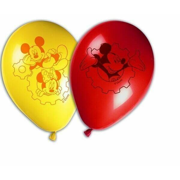 Playful Mickey 11 inches  Printed Balloons - 8pk