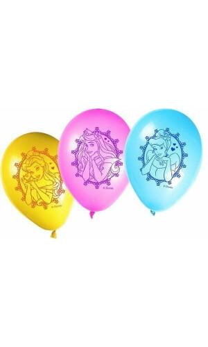 Princess Dreaming 11 inches Printed Balloons  - 8pk