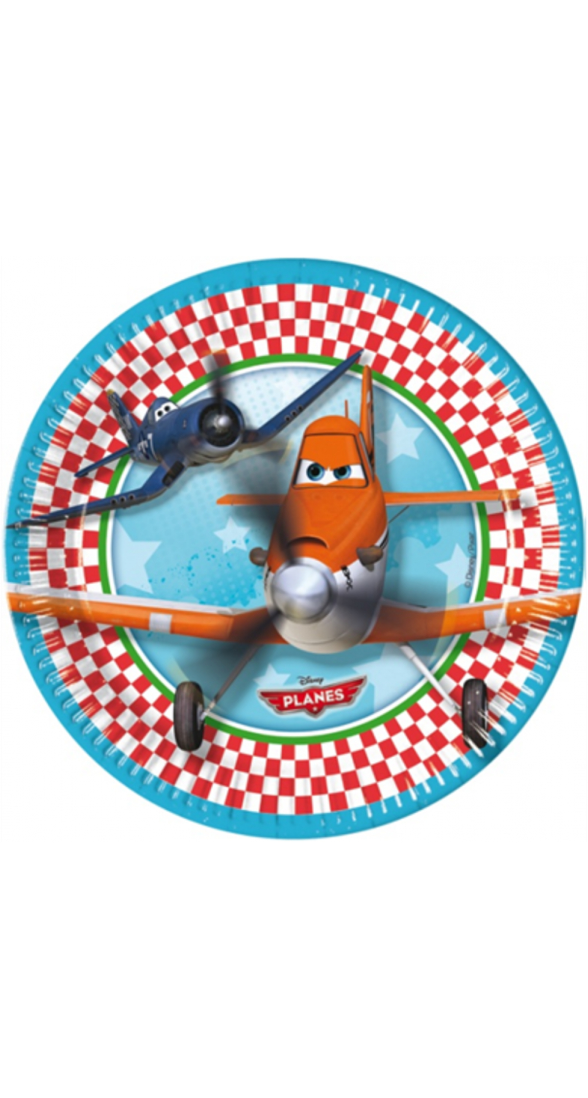 Planes Paper Plates 23cm - 8pk