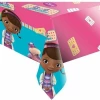 Doc McStuffins Plastic Tablecover - 120cm x 180cm