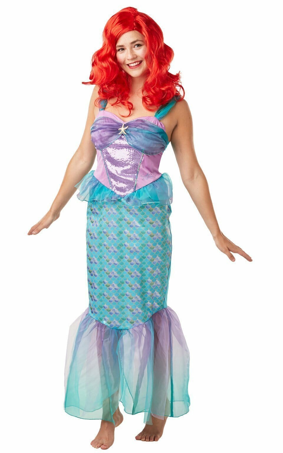 Disney princess ariel little mermaid fancy dress costume store