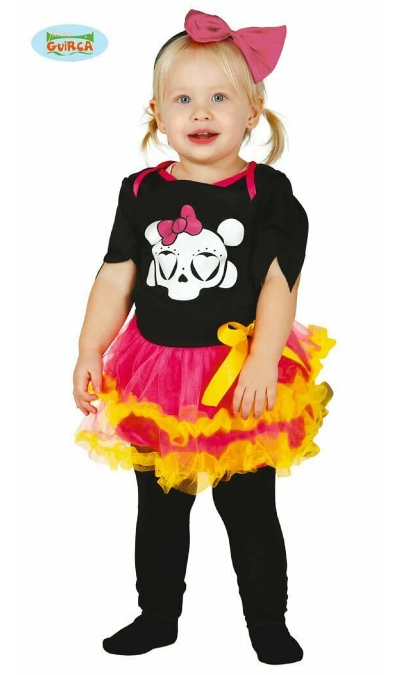 Skeleton Girl (Esqueleto Baby) - Age 6 to 12 Months