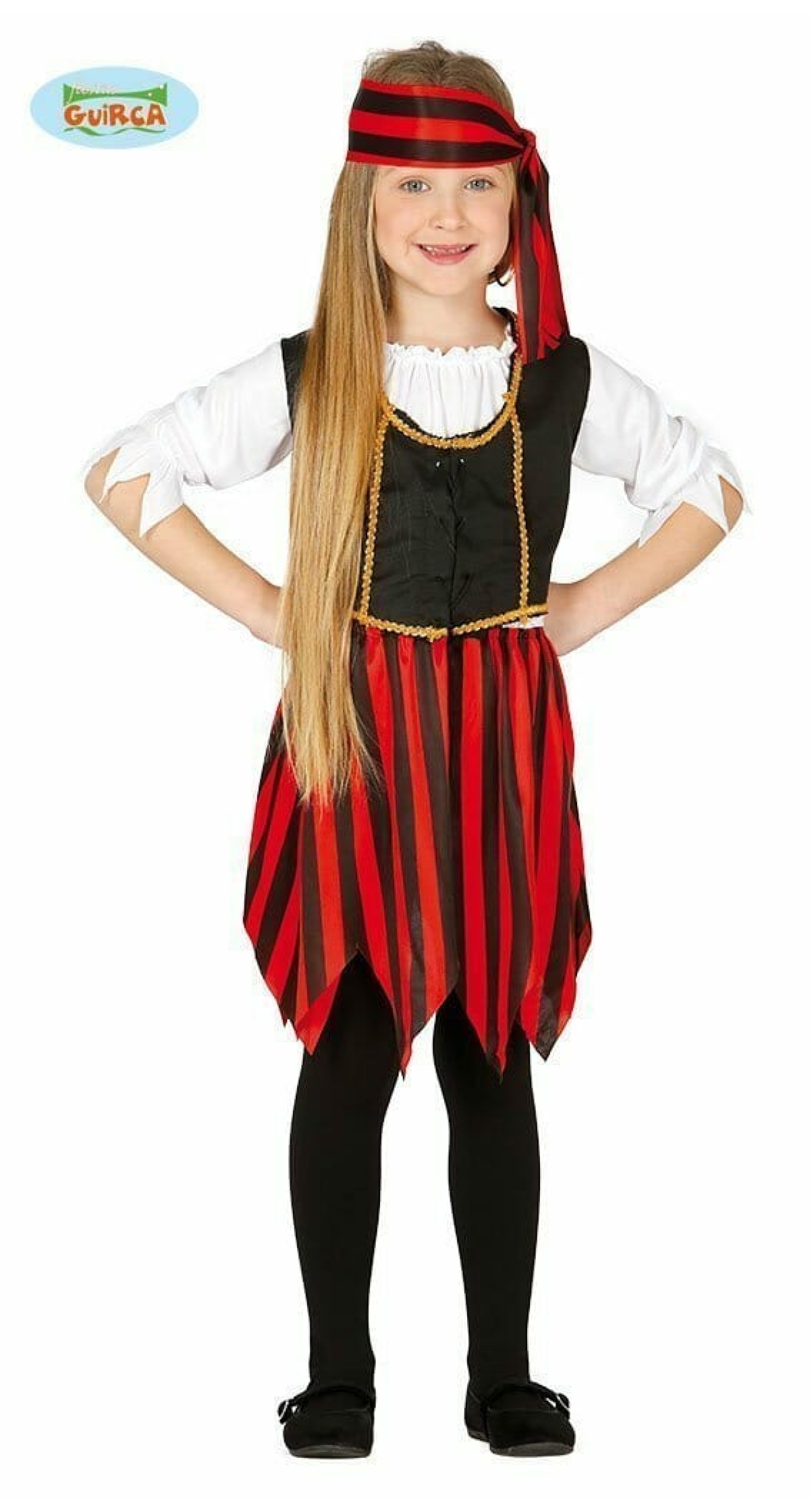 Corsair Pirate Girl (Corsaria) - Age 3 to 4 Years