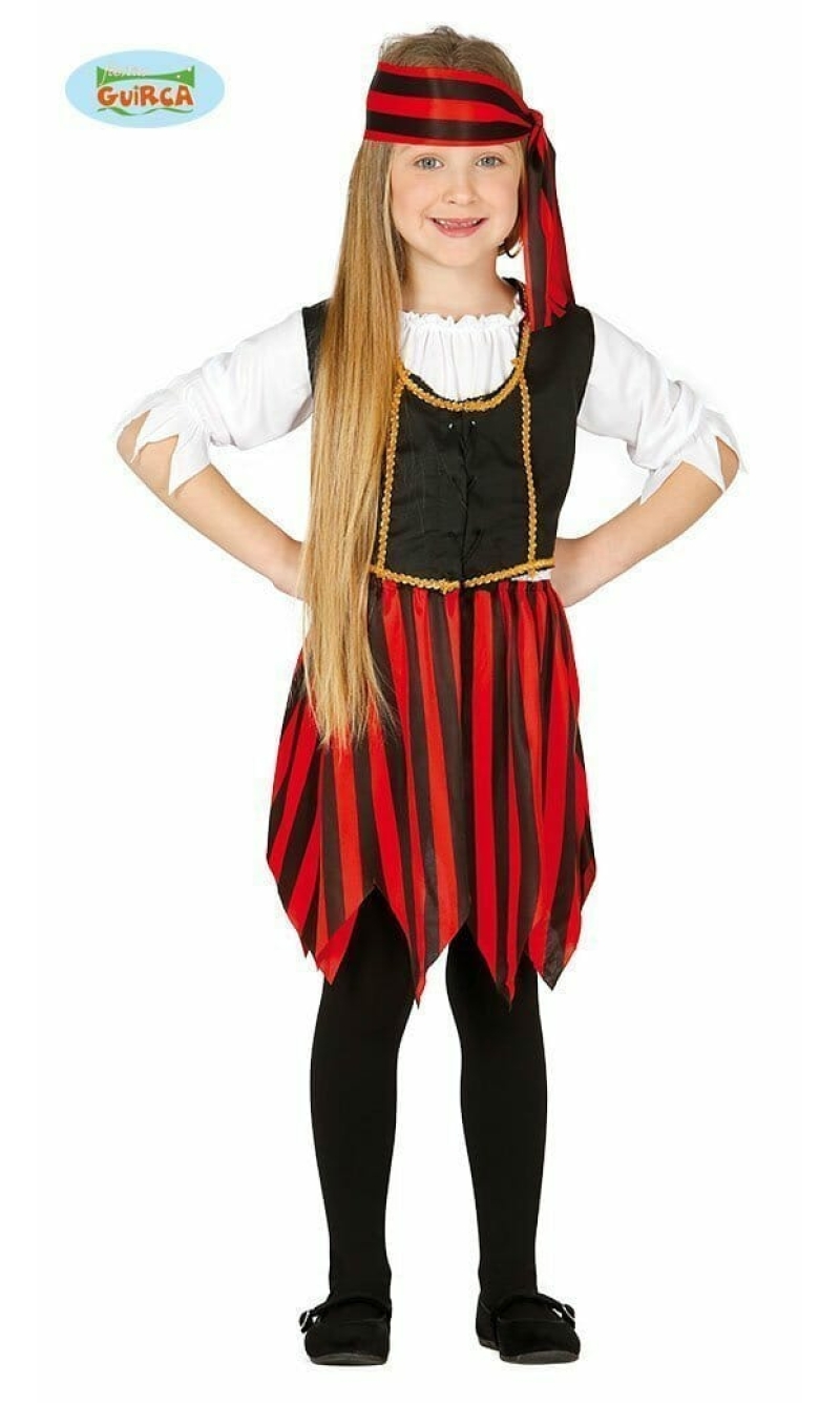 Corsair Pirate Girl (Corsaria) - Age 3 to 4 Years