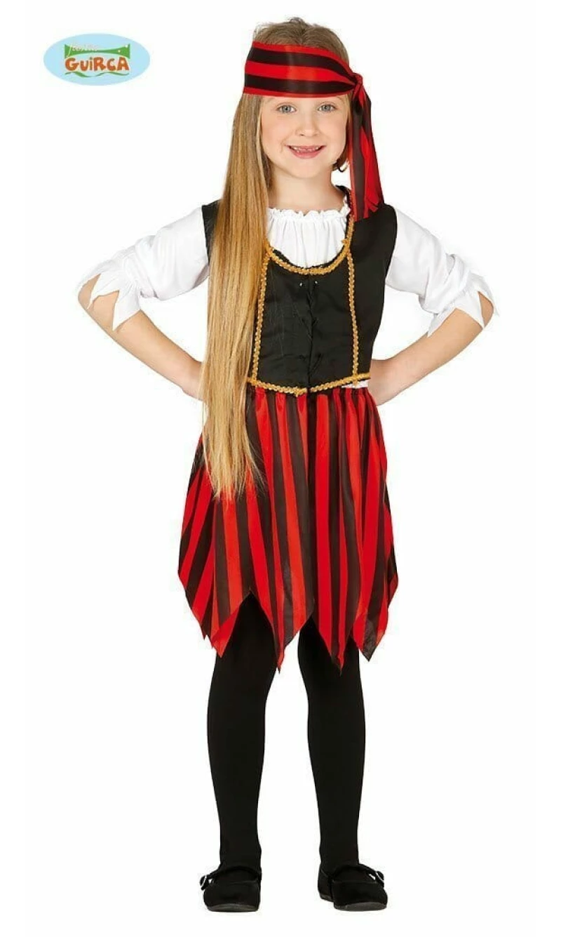 Corsair Pirate Girl (Corsaria) - Age 3 to 4 Years