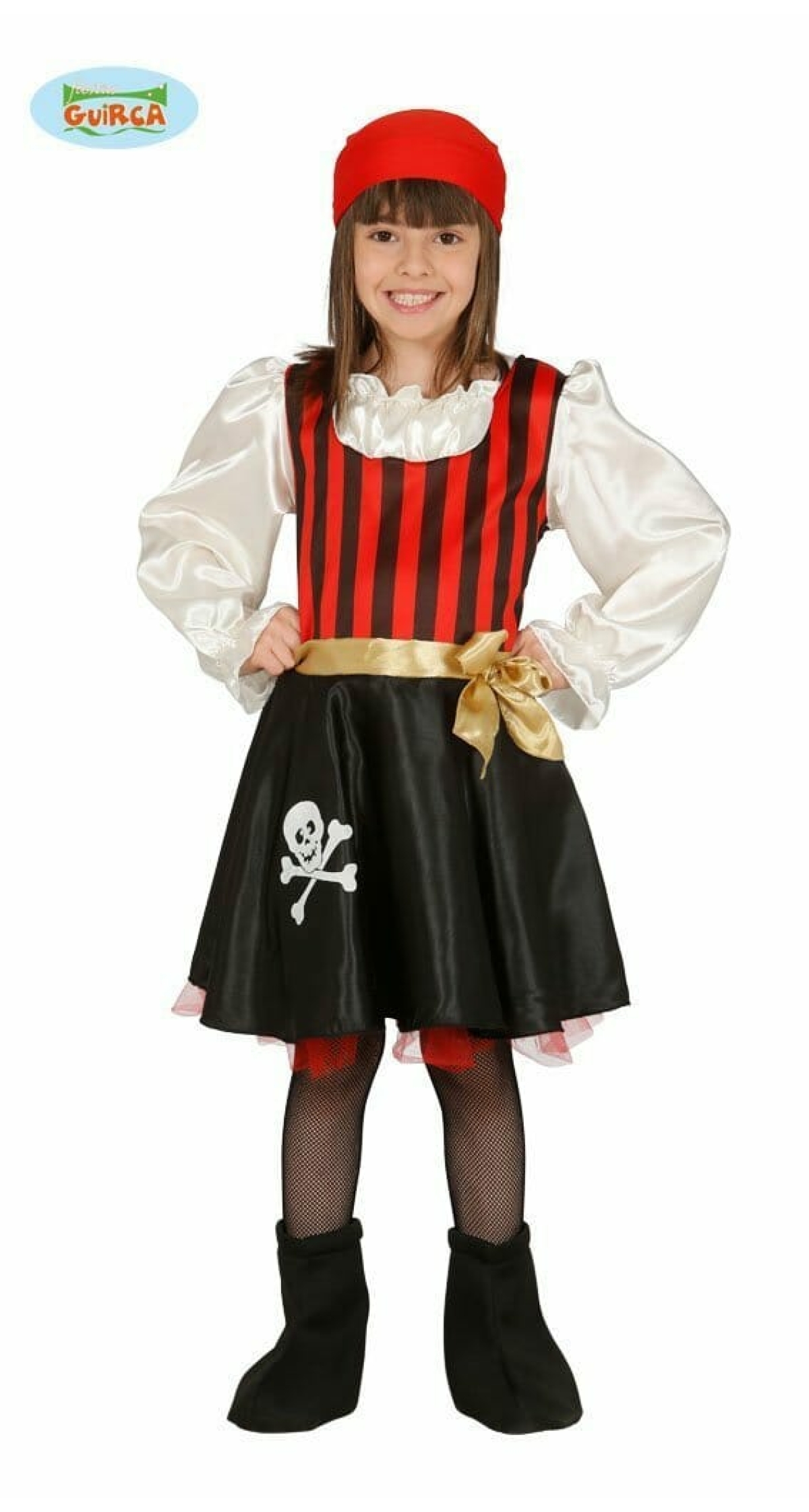 Skull Pirate Girl (Pirata Calavera) - Age 3 to 4 Years