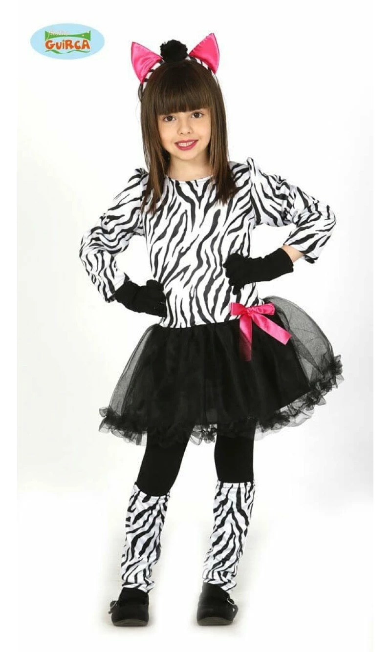 Zebra Girl (Cebra) - Age 7 to 9 Years