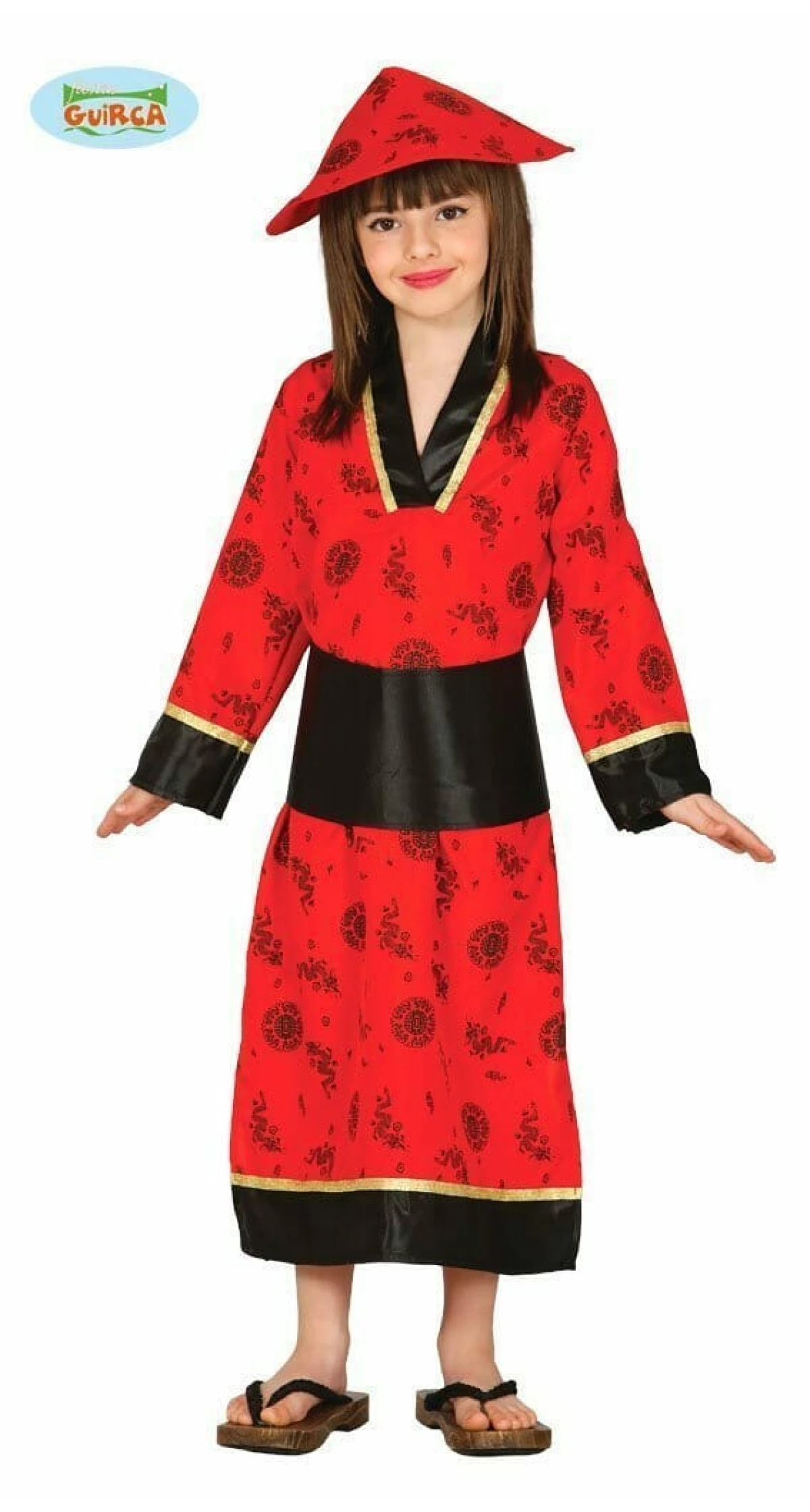 Red China Girl - Age 7 to 9 Years