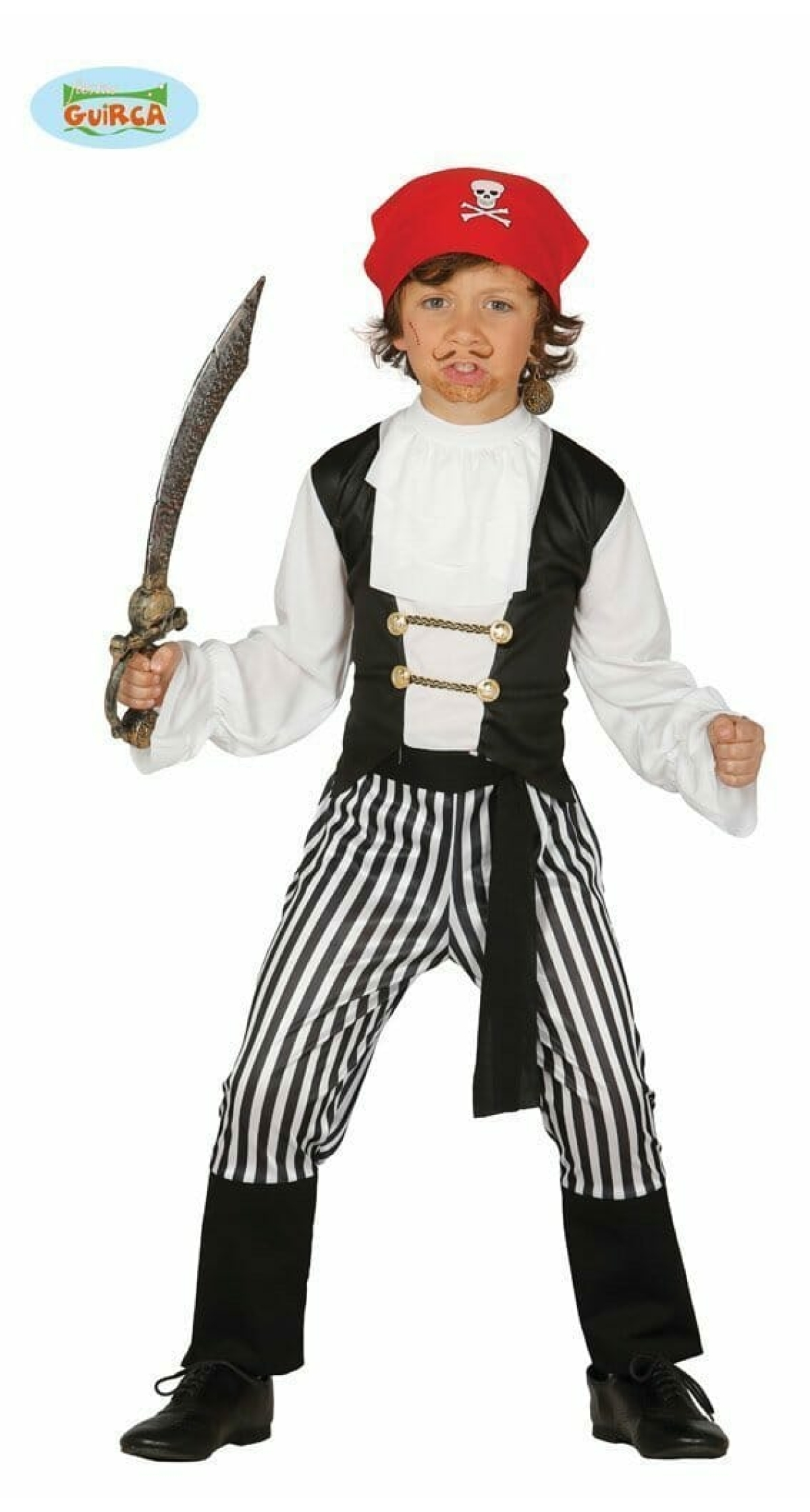 Striped Pirate - Age 10 to 12 Years