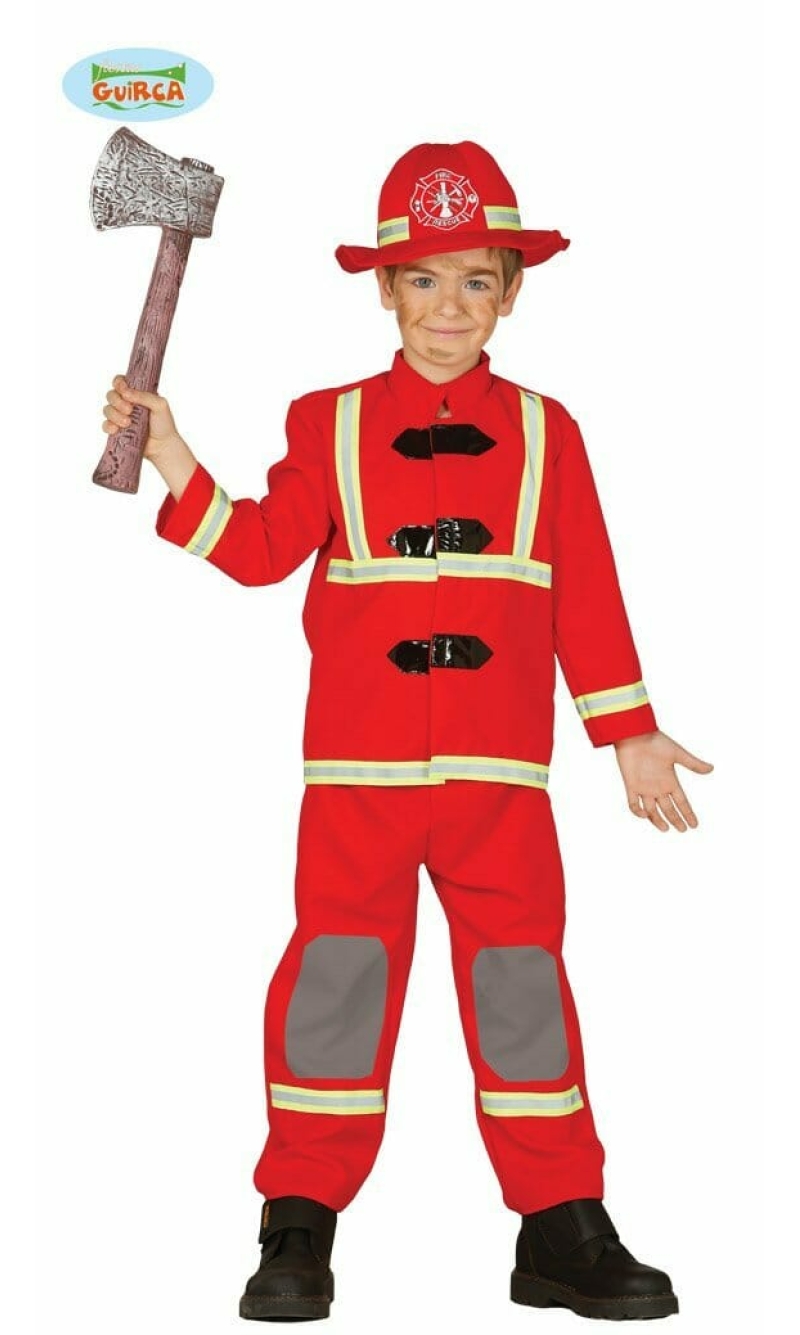 Fire Fighter (Bombero) - Age 3 to 4 Years