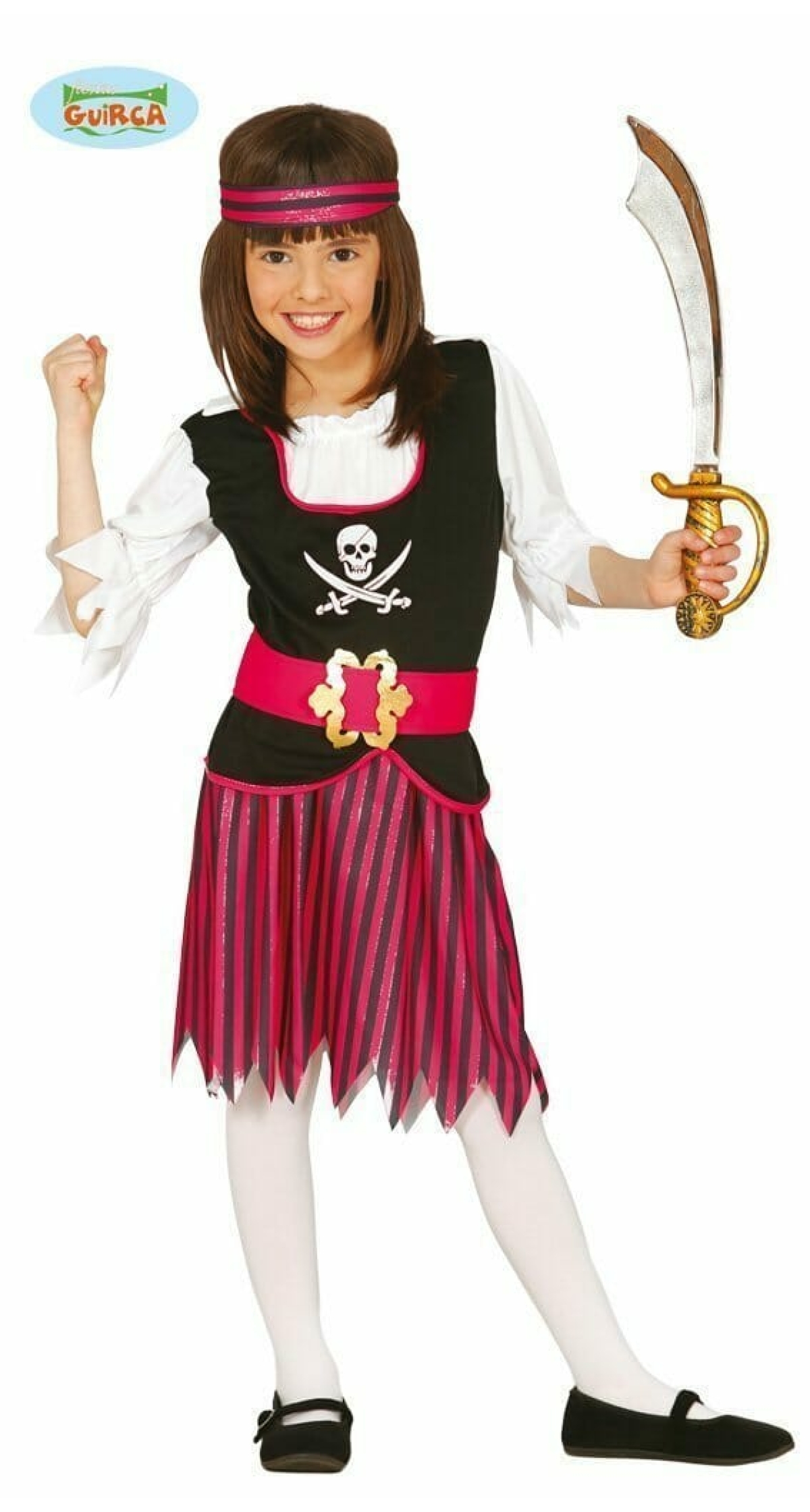 Pink Skull Pirate (Pirata) - Age 10 to 12 Years