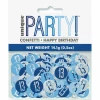 Birthday Blue Glitz Number 13 Confetti - .5oz
