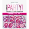 Birthday Pink Glitz Number 40 Confetti - .5oz