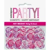 Birthday Pink Glitz Number 100 Confetti - .5oz