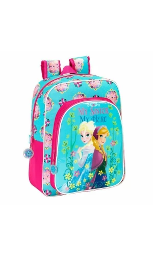 Frozen My Sister & My Hero Backpack  - 37cm x 33cm