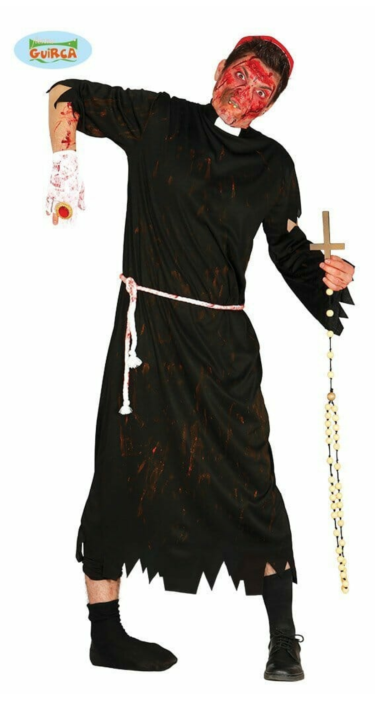 Zombie Priest - Adult Size Large