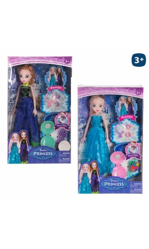 Snow Princess Doll With Accessories - 23cm