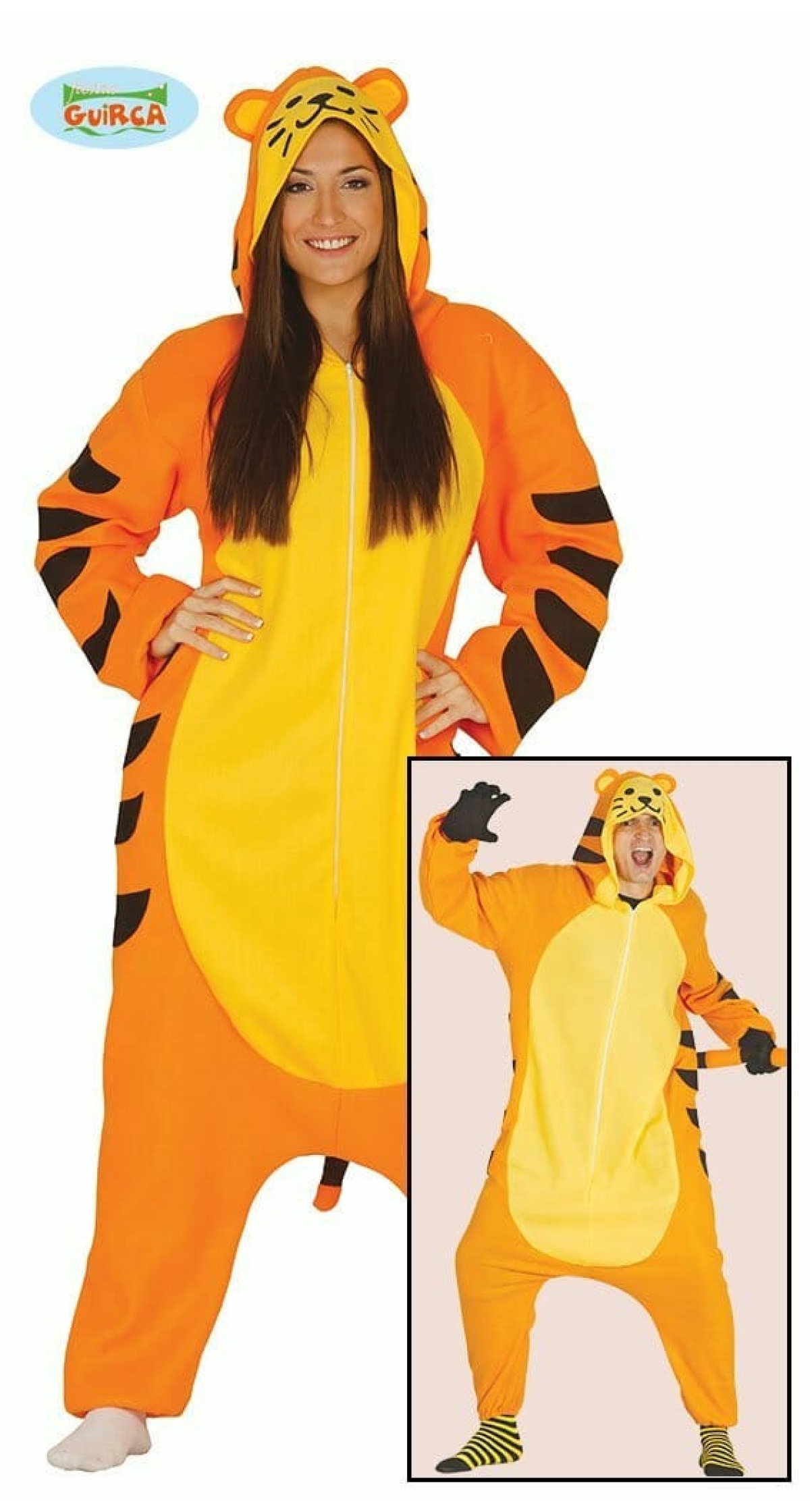 Tiger - Adult Size Large  (Onesie)