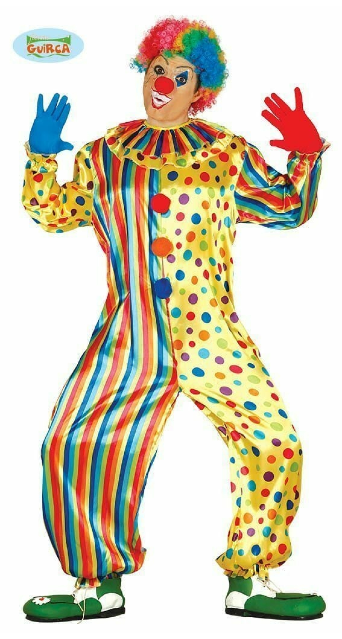 Clown Spot-Stripe - Adult Size Large
