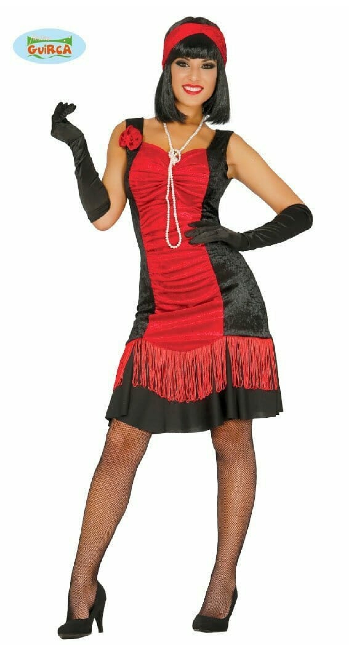 Charleston Red / Black - Adult Size Medium