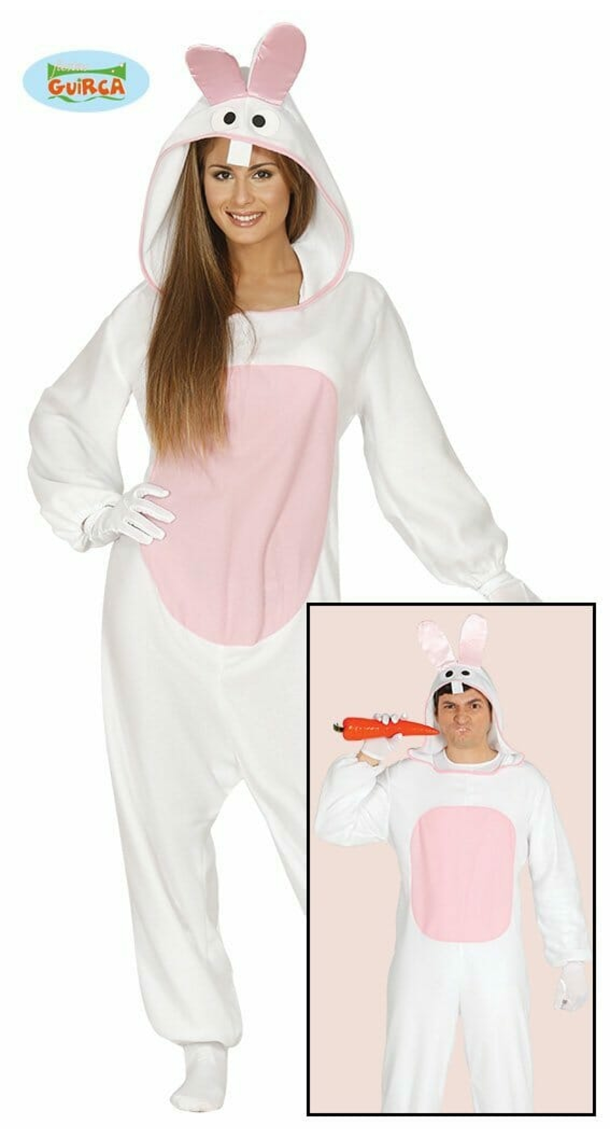 Cuddly Bunny - Adult Size Large  (Onesie)
