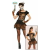 Retro Skeleton Woman - Adult Size Medium