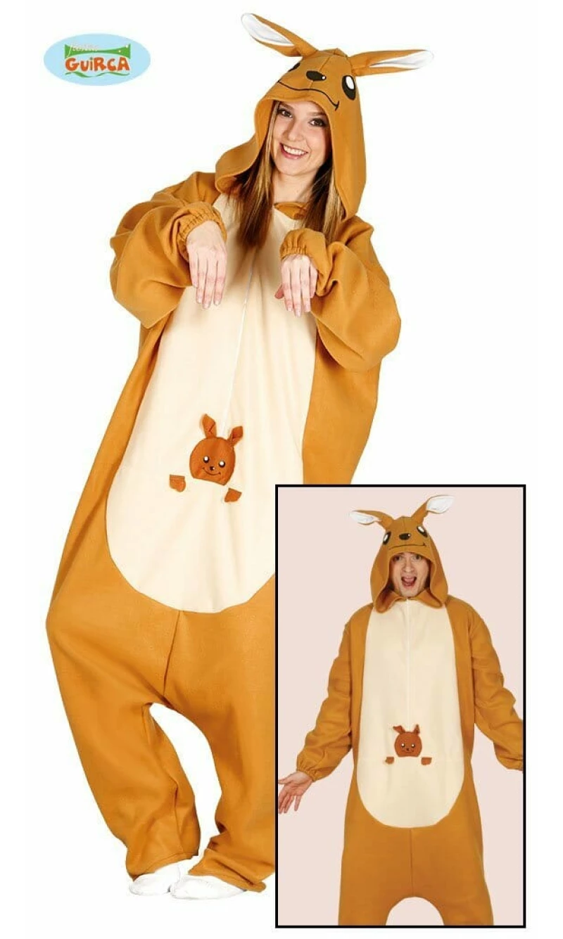 Kangaroo Jumpsuit - Adult Size Large (Onesie)