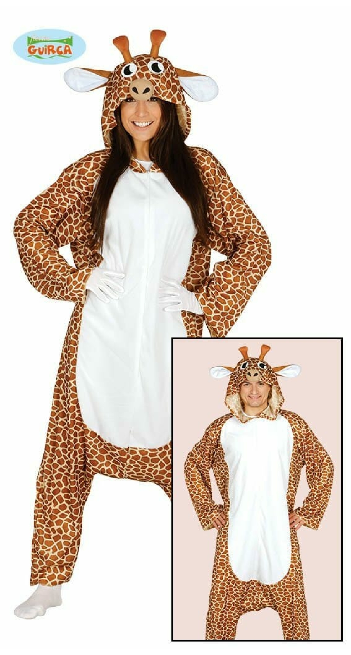 Giraffe Jumpsuit - Adult Size Large  (Onesie)