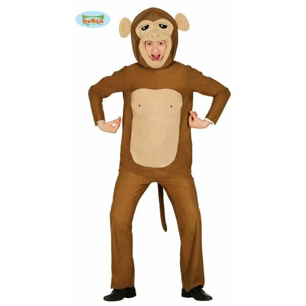 Cuddly Monkey - Adult Size Large