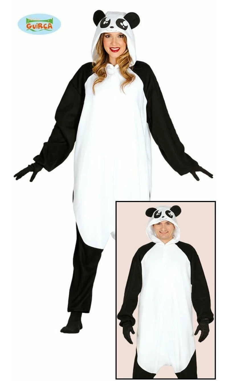 Panda Jumpsuit - Adult Size Large  (Onesie)