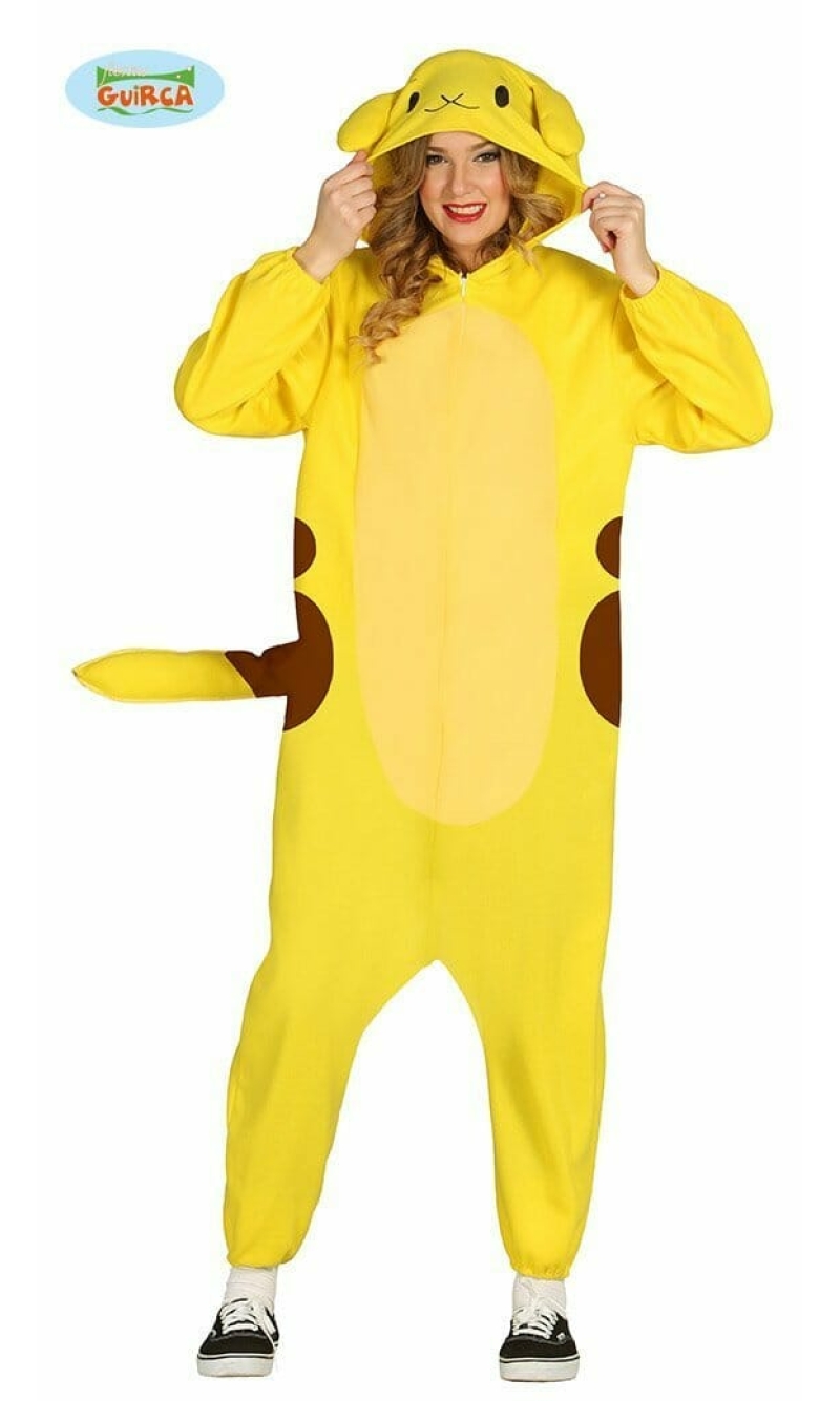 Electric Chinchilla (Pikachu) - Adult Size Large