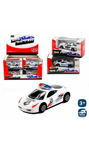 Car Police Metal - 9cm