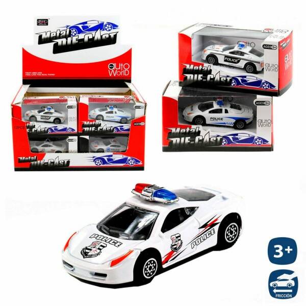 Car Police Metal - 9cm