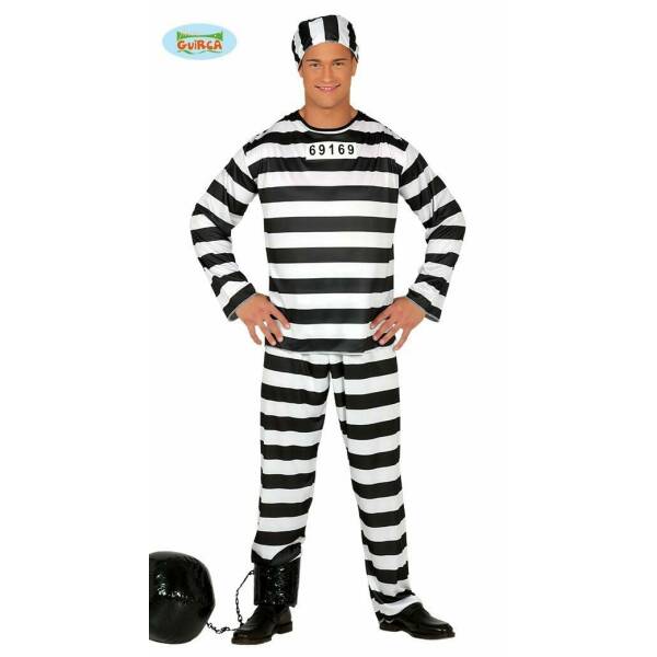 Prisoner (Presidiario) - Adult Size Medium