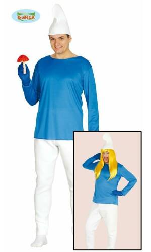 Smurf (Enanito Azul) - Adult Size Medium