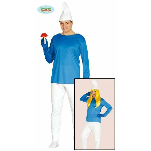 Smurf (Enanito Azul) - Adult Size Medium