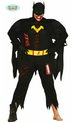 Batman Zombie (Black Hero Zombie) - Adult Size Medium