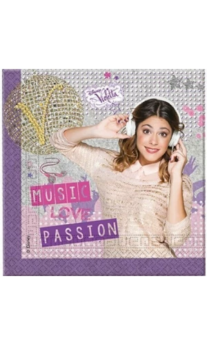 Violetta Napkins 33cm x 33cm - 20pk