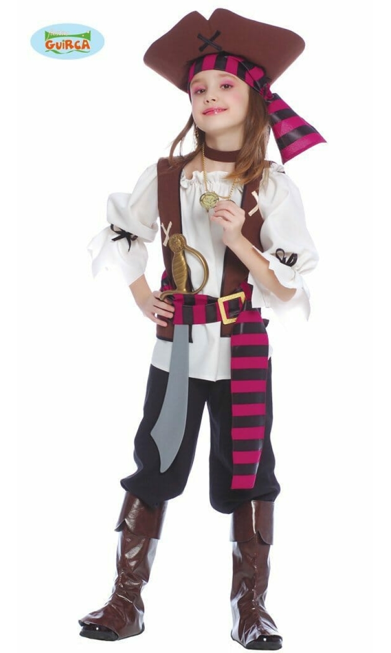 Pirate Girl of the Seven Seas - Age 5 to 6 Years